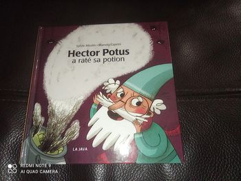 Livre enfant, Hector Potus a raté sa potion, Éditions La Java