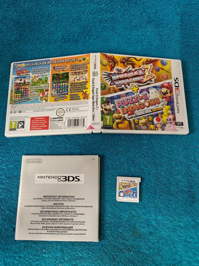 3DS Puzzle et dragons z + Puzzle et dragons super mario bros edition