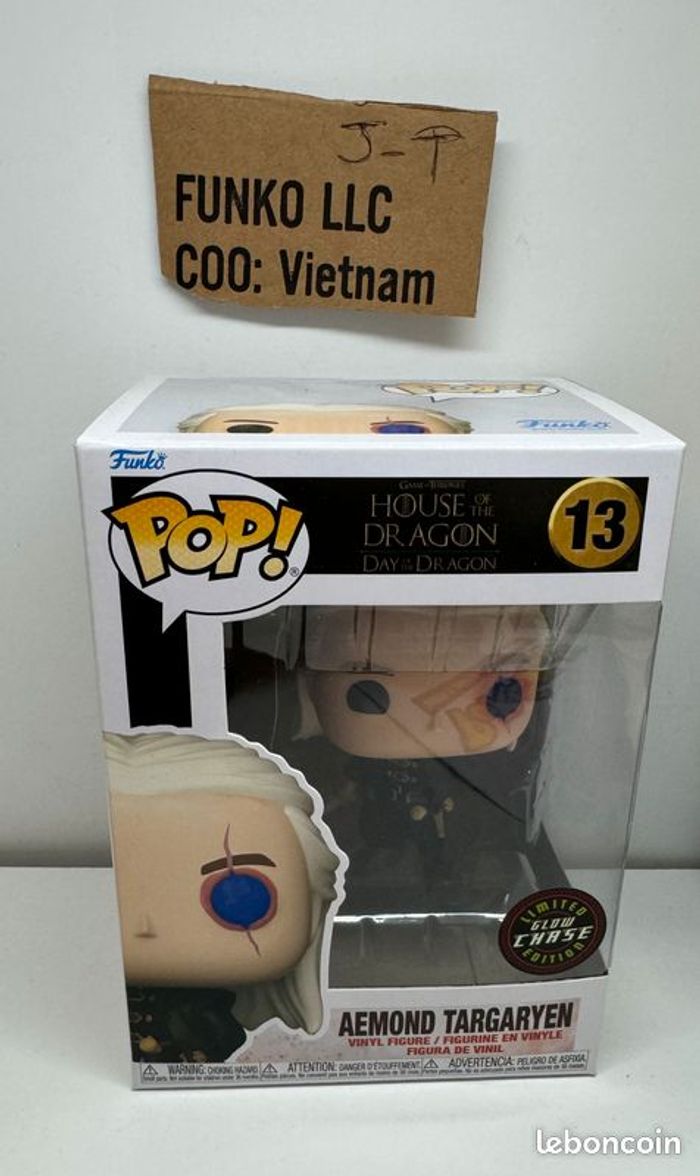 Funko Pop - Game of Thrones – House of the Dragon – Day of the Dragon 13 Aemond Targaryen / Limited