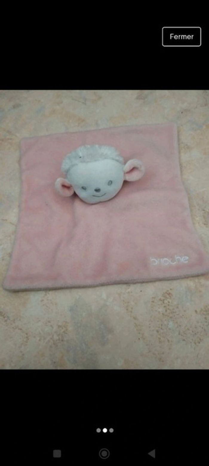 Doudou mouton rose - photo numéro 2