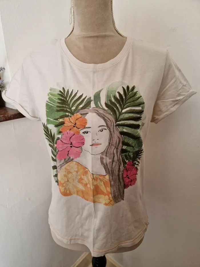 The shirt brodée hering taille S