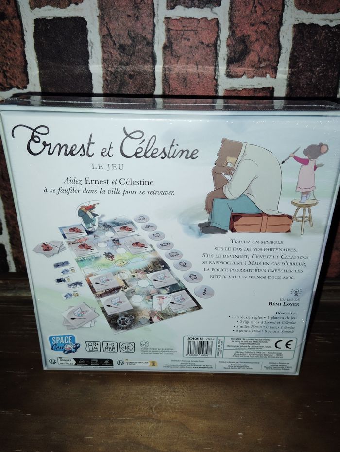 Jeu de société Ernest et Célestine - photo numéro 2