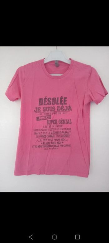 Tee shirt femme taille M