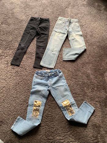 Lot de 3 jeans fille