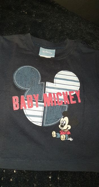 T shirt mickey 6 mois