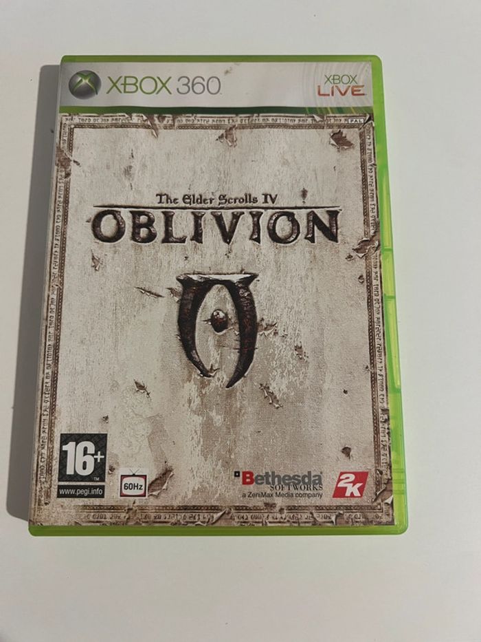 The elder scrolls IV Oblivion XBOX360