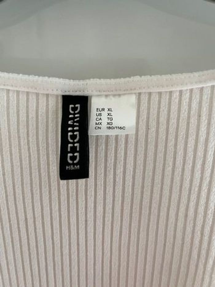 Débardeur blanc Divided Taille XL - photo numéro 2