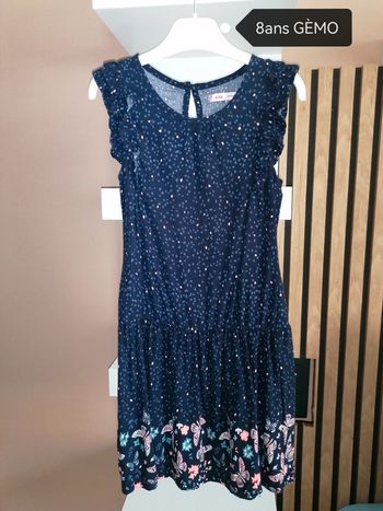 Robe papillon 8ans Gèmo