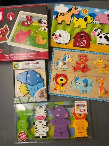 Lot de 5 puzzles