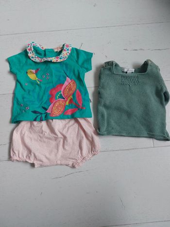 Lot de vêtements Taille 3 mois Obaibi / DPAM / h&m