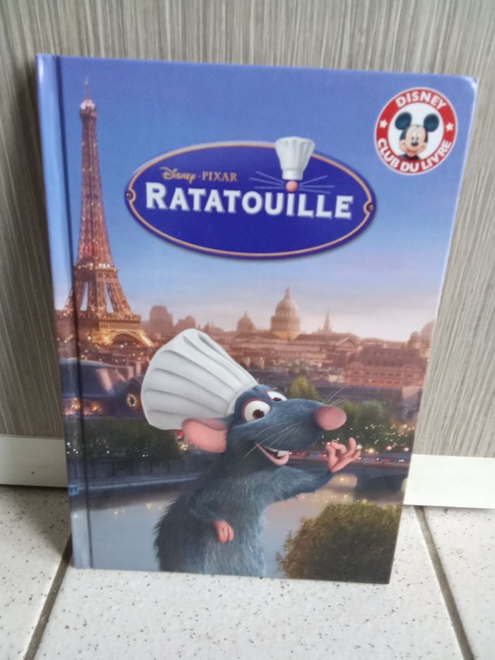 Livre Disney club du livre ratatouille pixar