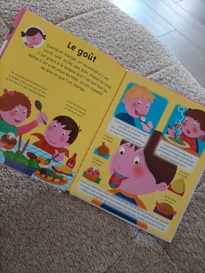 Livre la petite imagerie : les cinq sens - photo numéro 14