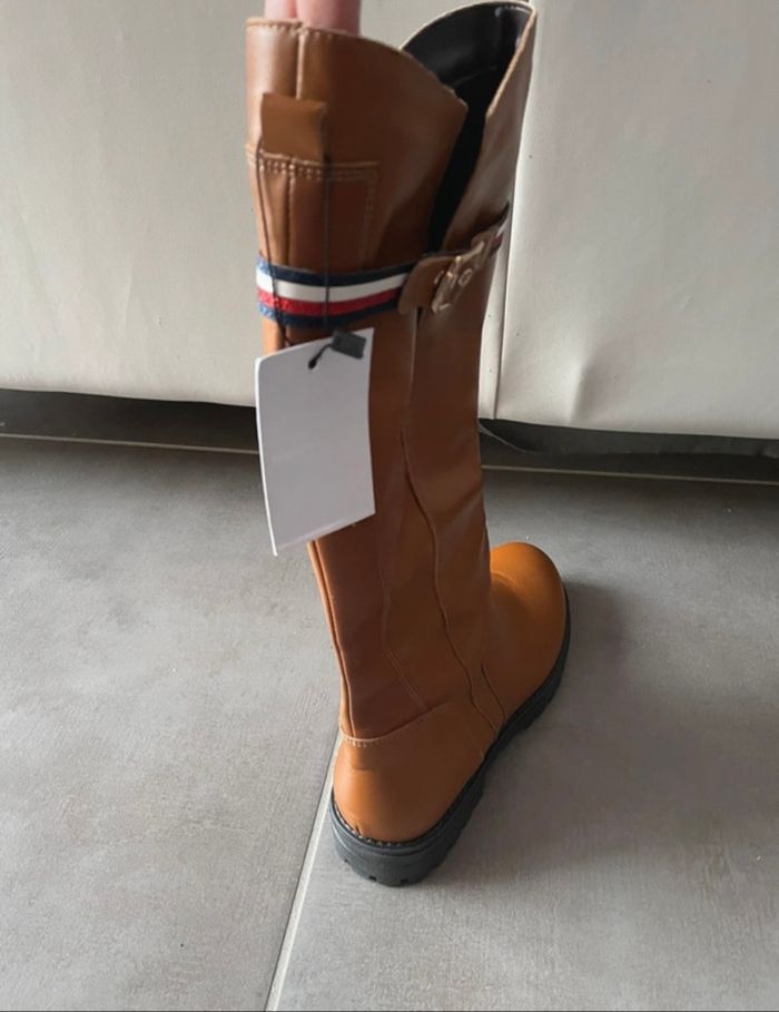 Bottes marrons Tommy Hilfiger - photo numéro 5