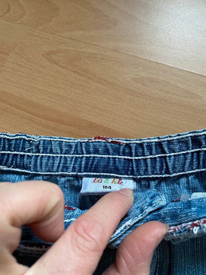 Jupe en jeans Kiki & Koko Taille 104 - photo numéro 3