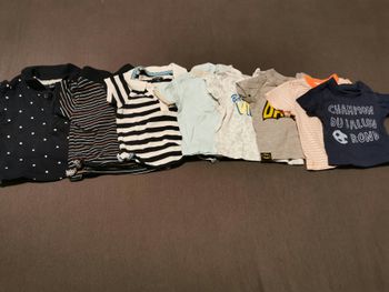 8 t-shirts manches courtes