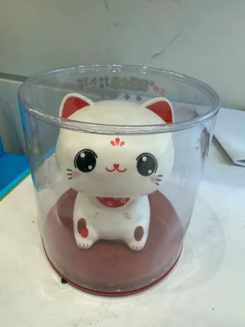 Chat chanceux à énergie solaire, Porte Bonheur