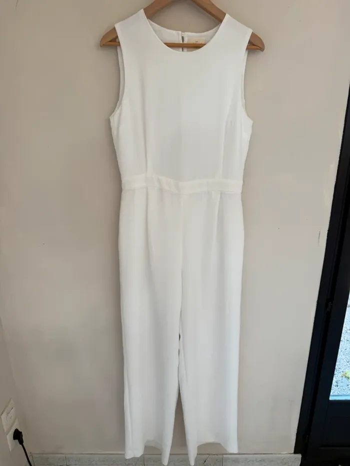 Combinaison Vani Sézane blanche