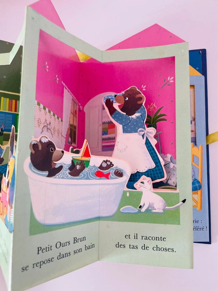 Livre Bonsoir petit ours brun Vintage - photo numéro 5