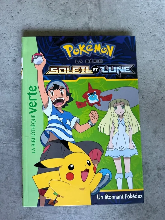 Livre Pokémon soleil et lune