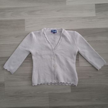 Cardigan femme blanc Jennyfer taille M