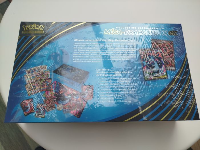 Coffret UPC Pokémon – ME02 Méga-Dracaufeu X EX - Neuf et scellé - photo numéro 2