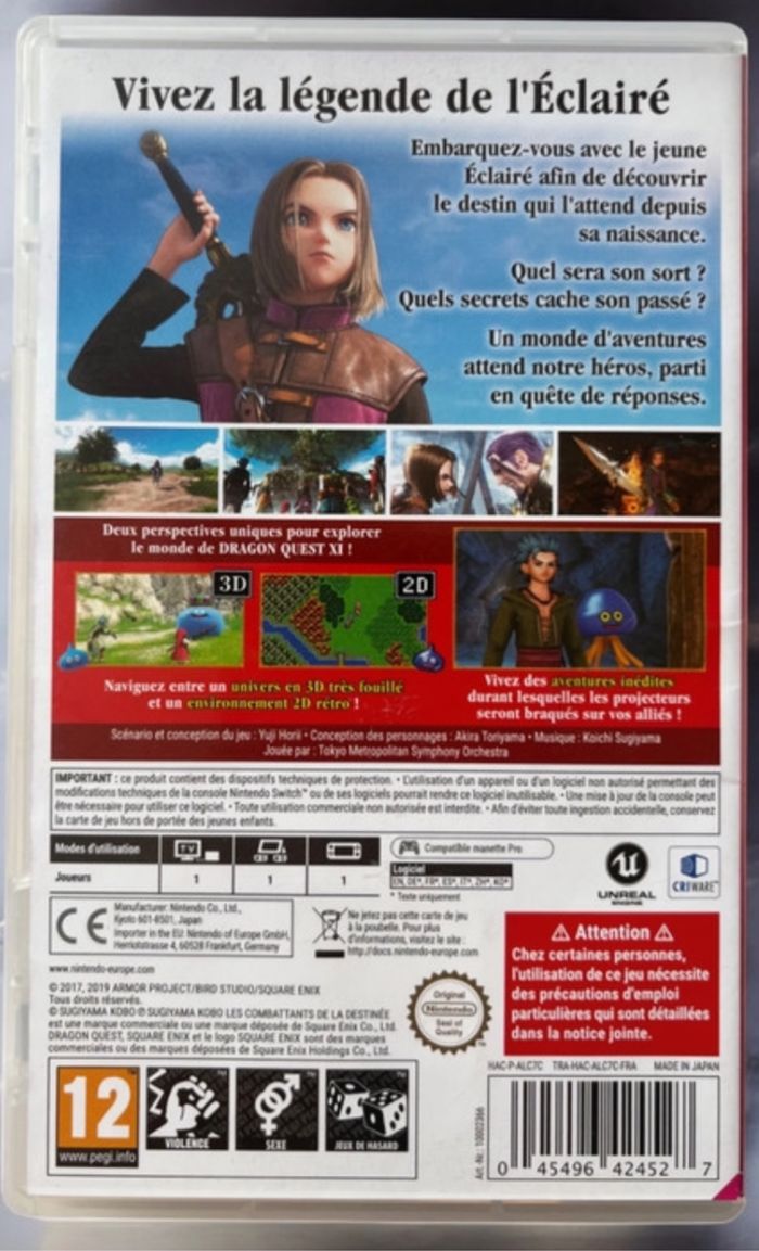 Dragon Quest XI : Les Combattants de la destinée - photo numéro 3