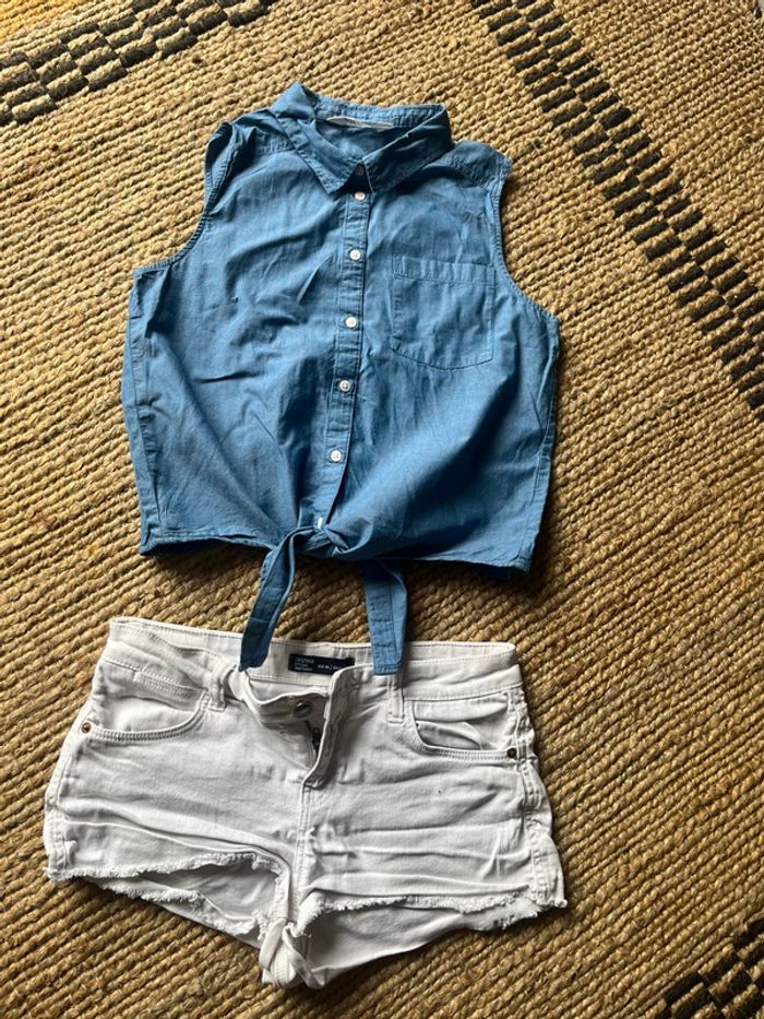 Chemisier à nouer h&m 13-14 ans