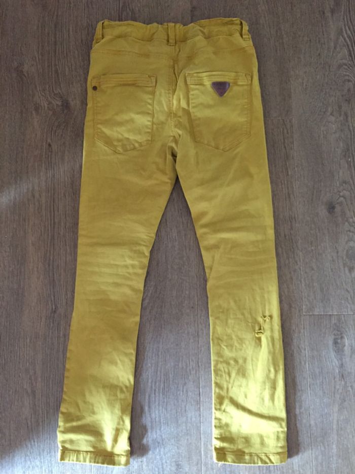 Slim jaune moutarde 10 ans - photo numéro 3