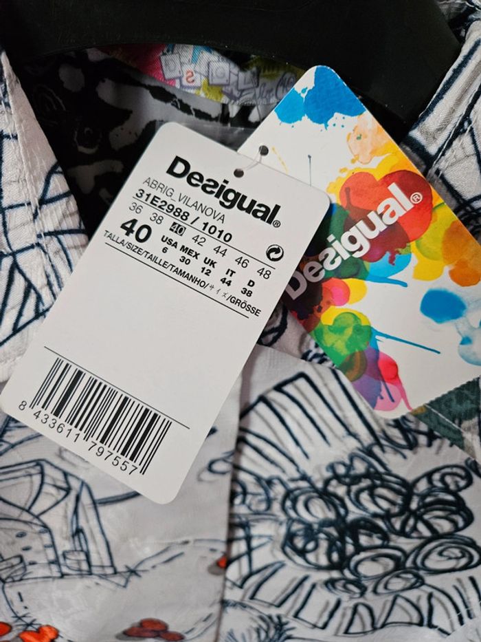 Manteau trench Desigual neuf - photo numéro 3