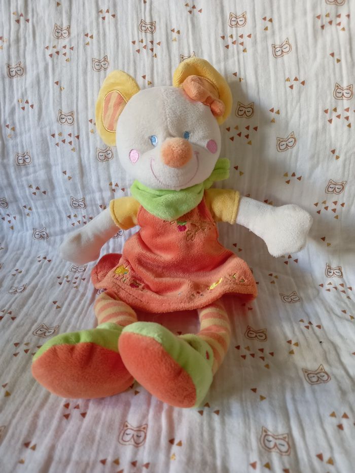 Doudou souris Mots d'enfants