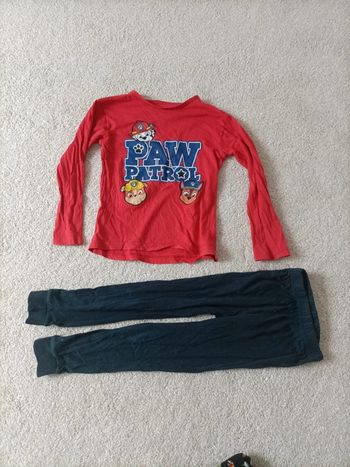 Pyjama léger pat patrouille 6 ans