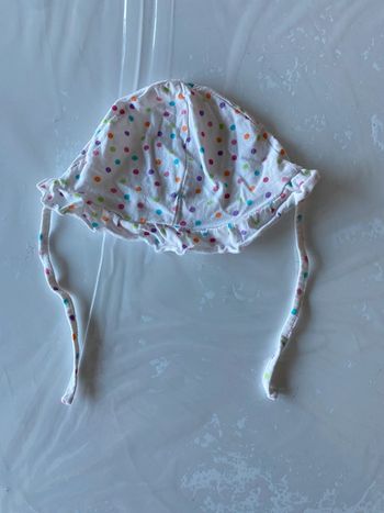 Bonnet coton été 42 cm