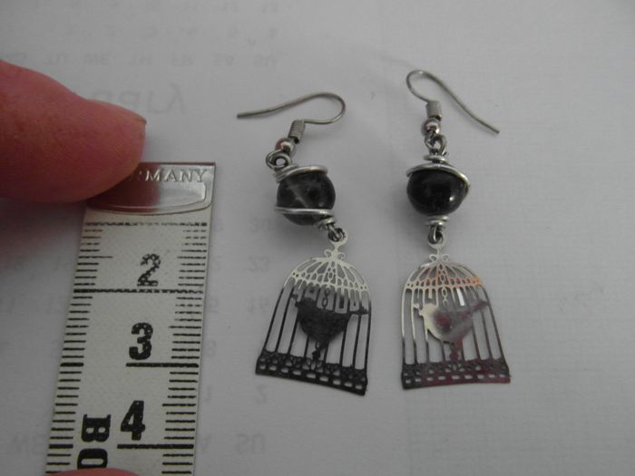 boucles d'oreilles fantaisie