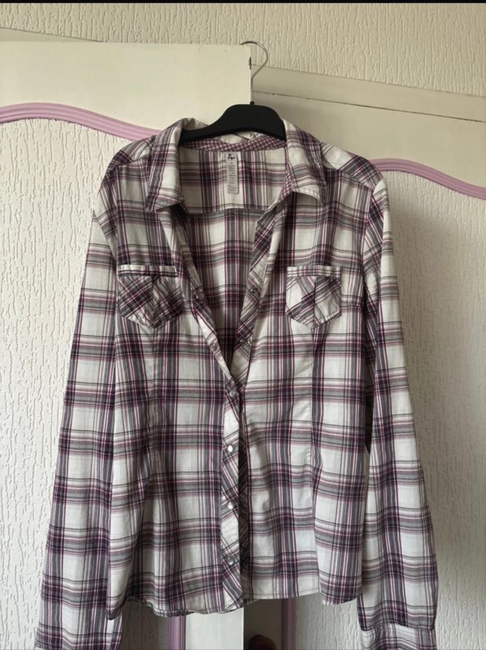 Chemise à carreaux - Taille 40