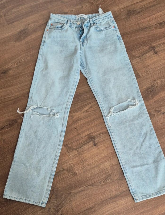 Jeans droit pull&bear 34