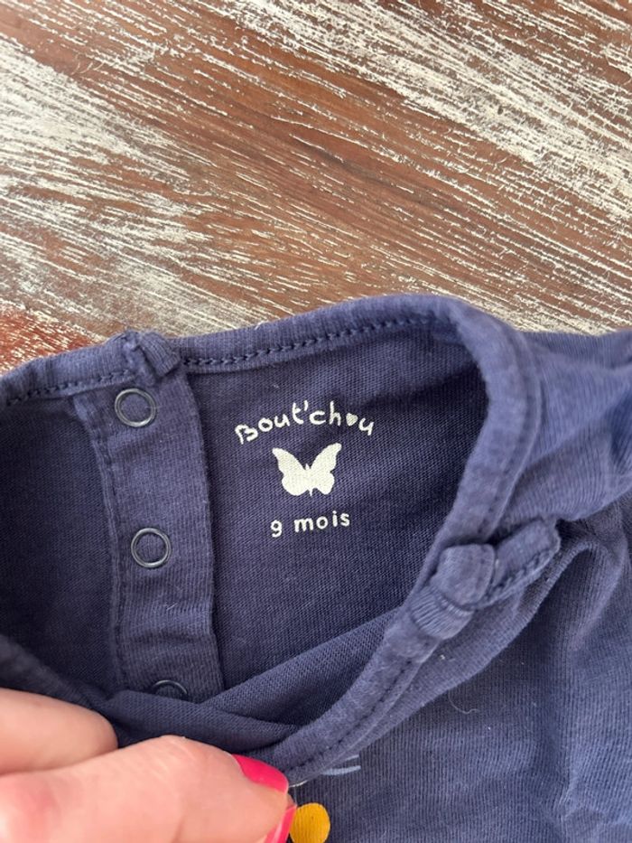 Lot 4 tee shirt fille 9 mois - photo numéro 9