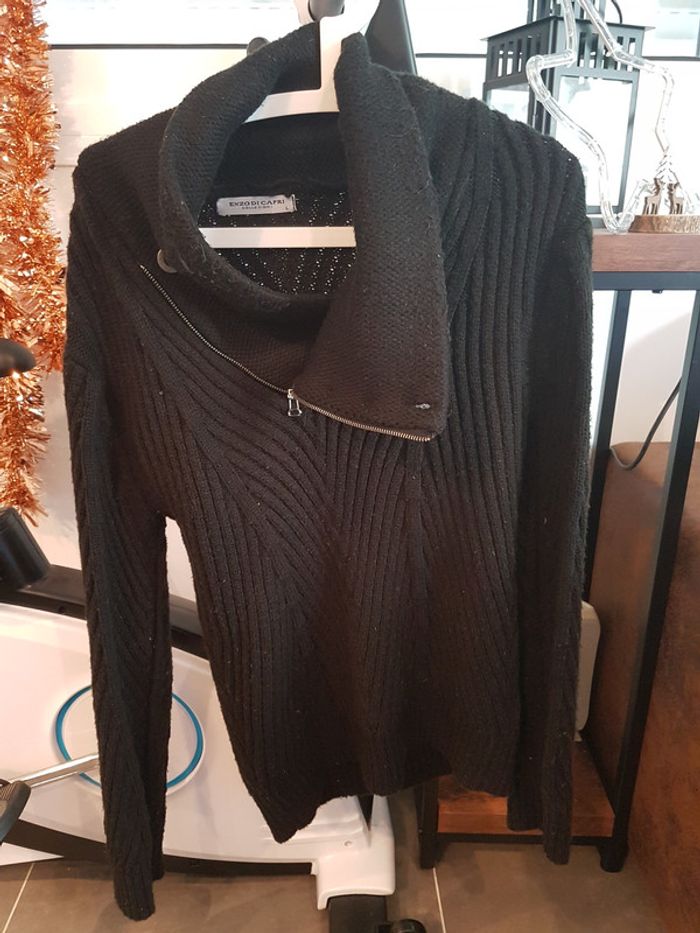 Pull noir - photo numéro 4