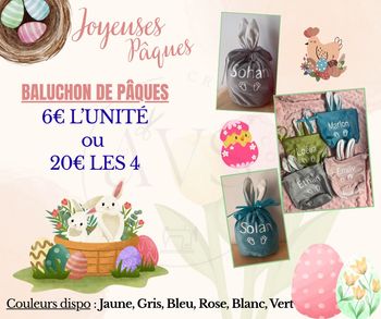 Baluchons de Pâques 