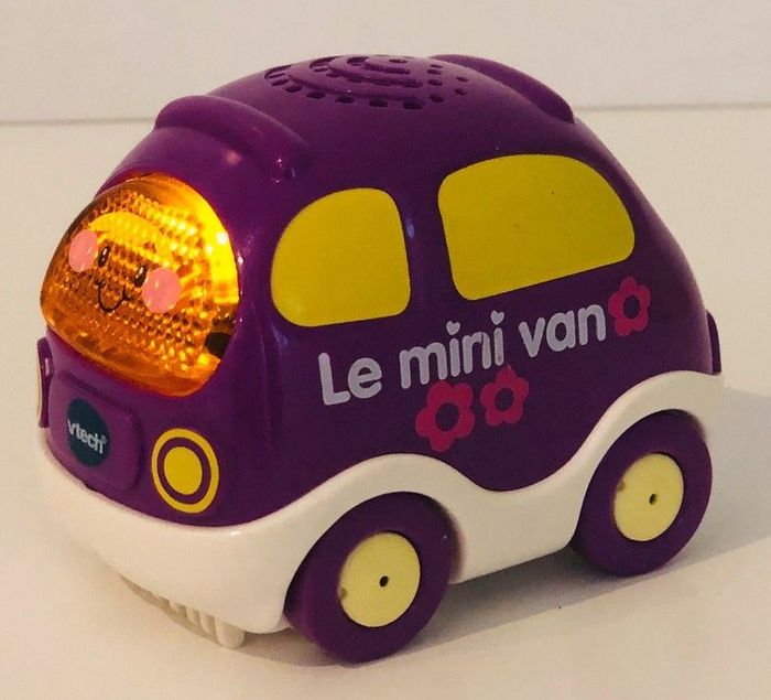 Vtech Tut Tut Bolides Erwan mini van violet édition spéciale fille voiture garage camion véhicule pompier rose avion hélico moto Lot SOP77 - photo numéro 2