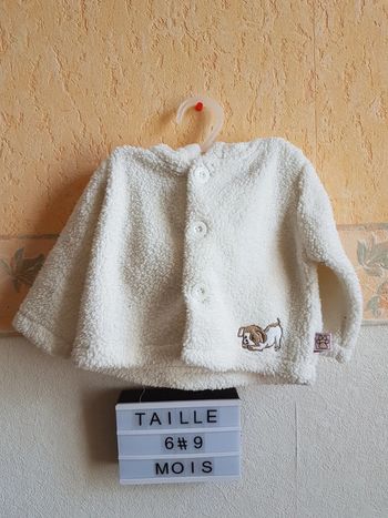 Veste fille taille 6 mois