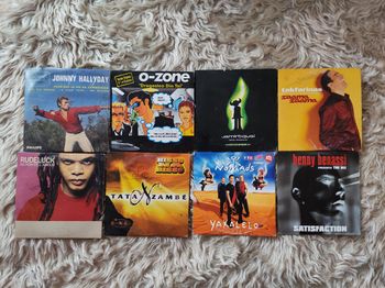 Lot de 8 CD 2 titres