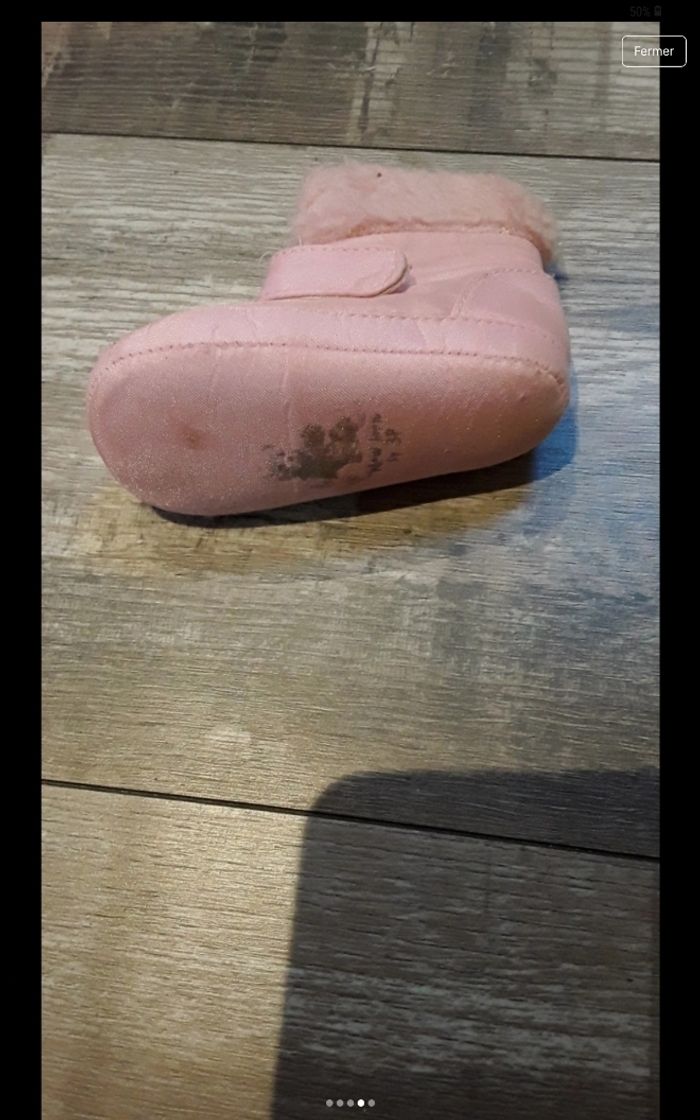 Petite botte rose - photo numéro 4