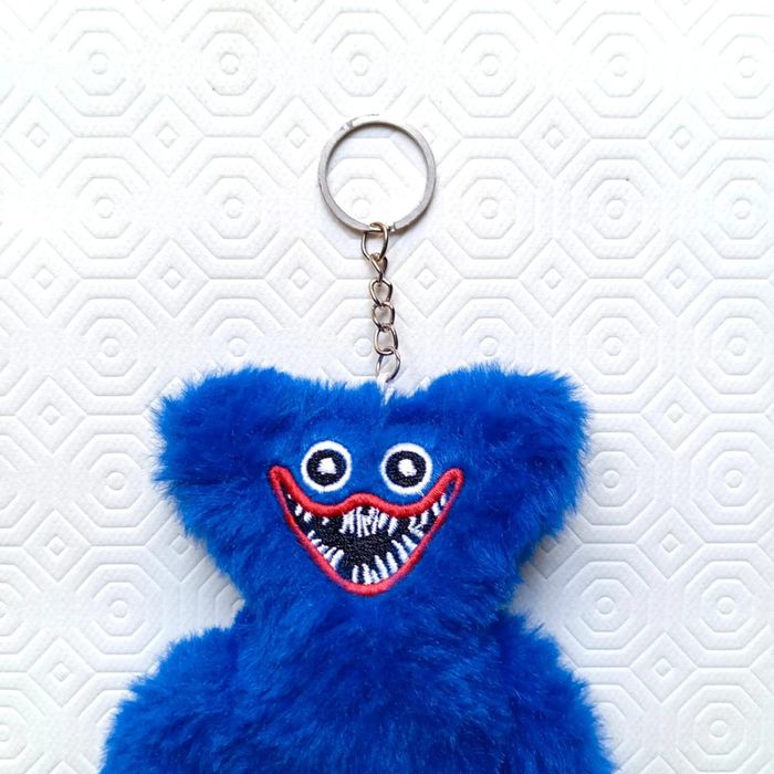 Porte clé Bleu Huggy Wuggy. Peluche Huggy Wuggy. - photo numéro 2