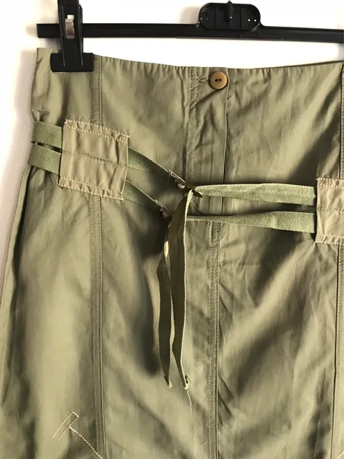 Jupe kaki 12 ans ou taille 34 - photo numéro 3