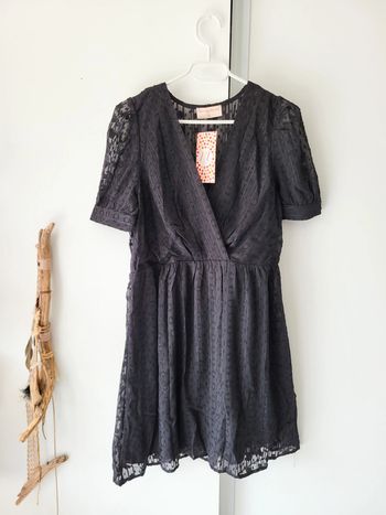 Robe courte noire femme – Moony Mood - Taille L