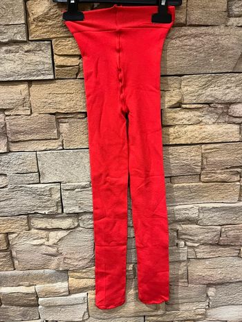 Collant rouge 7-8 ans