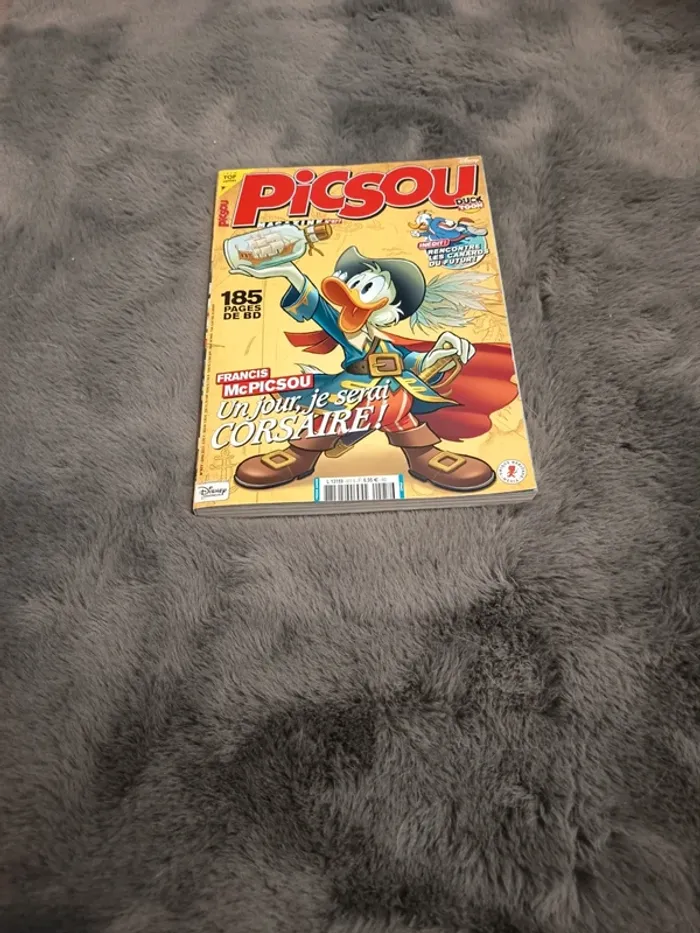 Livre neuf Picsou - un jour je serai corsaire