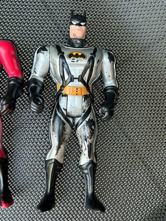 Lot de 4 anciennes figurines Batman kenner - dc comics - 1992 - photo numéro 5