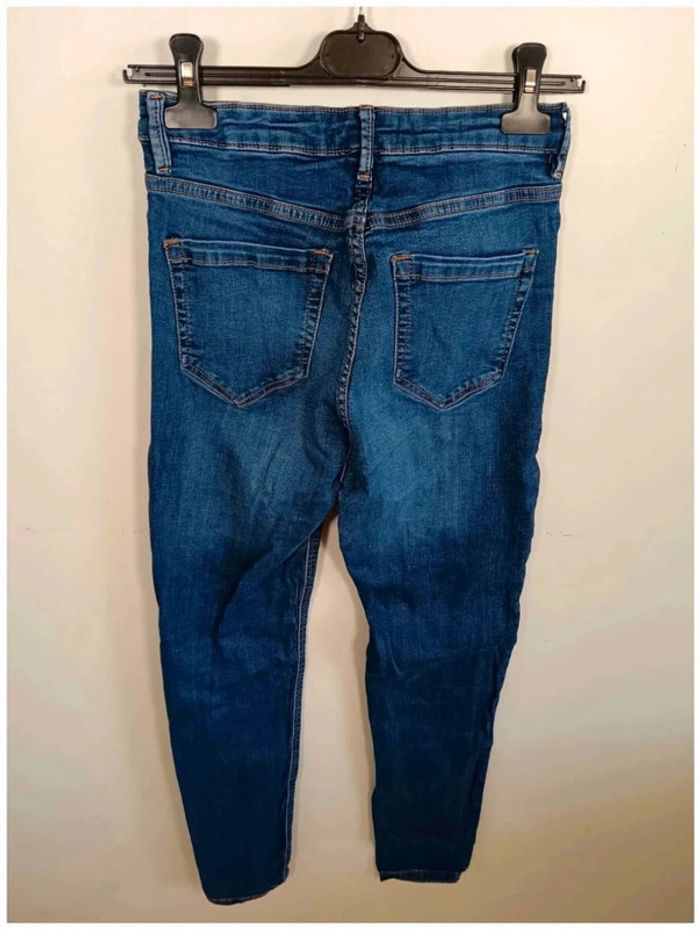 C25 jeans bleu mango 38 - photo numéro 2