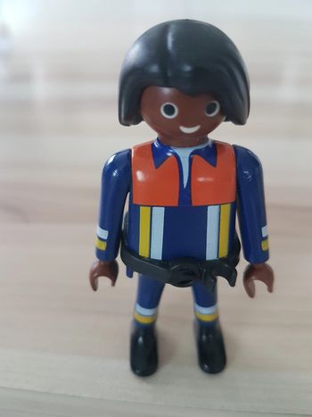 Playmobil femme pompier